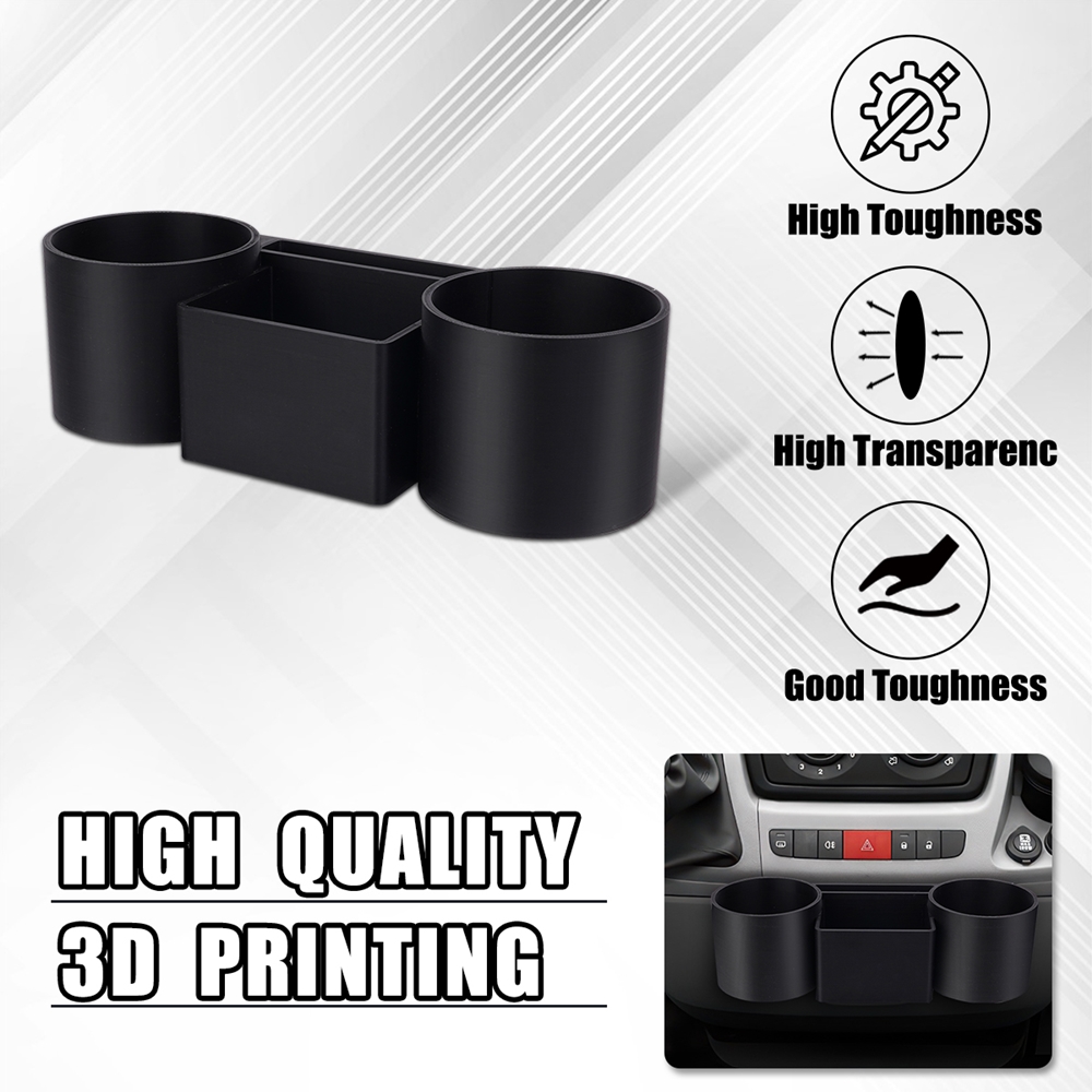 Dual Phone Holder - Console centrale double support de verre