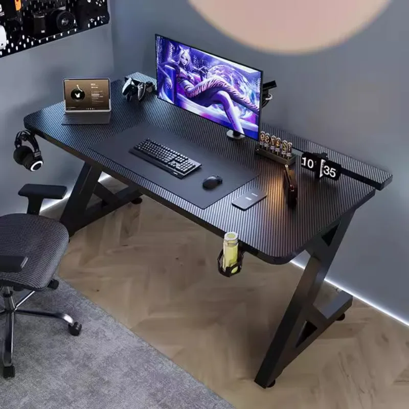 Desk Setup Art - Q – bureaux d'ordinateur noirs minimalistes,