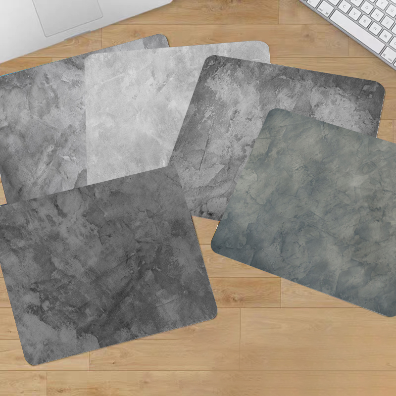 Desk Setup Grey - Tapis de souris Bergame gris, accessoires