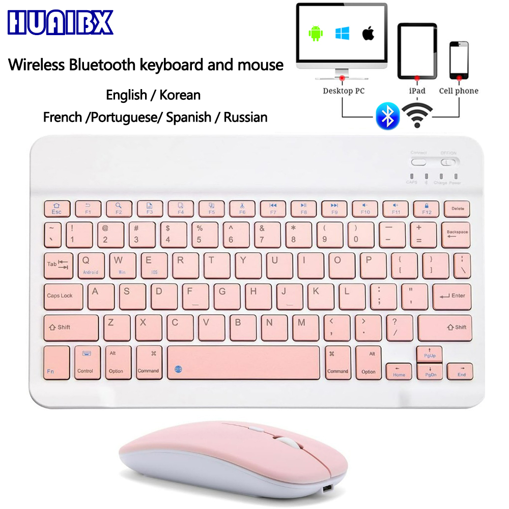 Desk Setup Keyboard - Mini clavier Bluetooth sans fil de