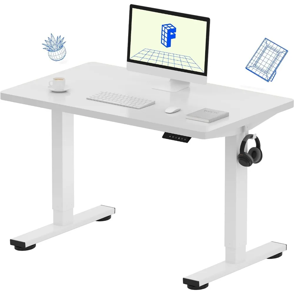 Dual Monitor Desk Setup - FLEXISPOT EN1 Bureau debout monobloc 40