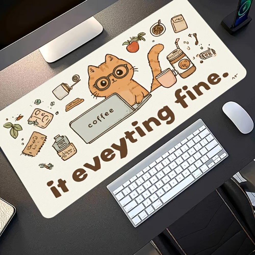 Desk Setup Art - Motifs dessinés à la main, un