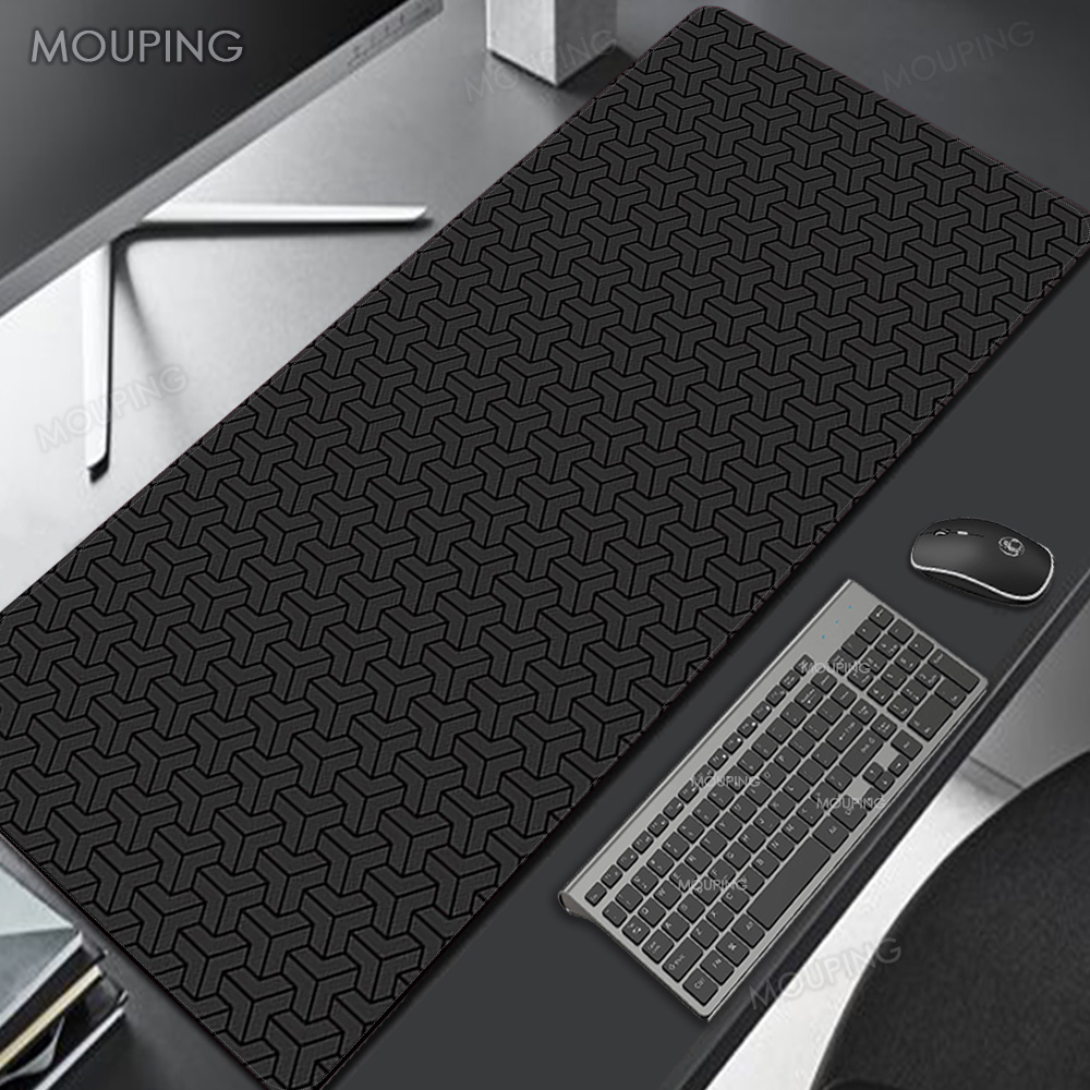 Desk Setup Black And White - Tapis de bureau noir, accessoires de
