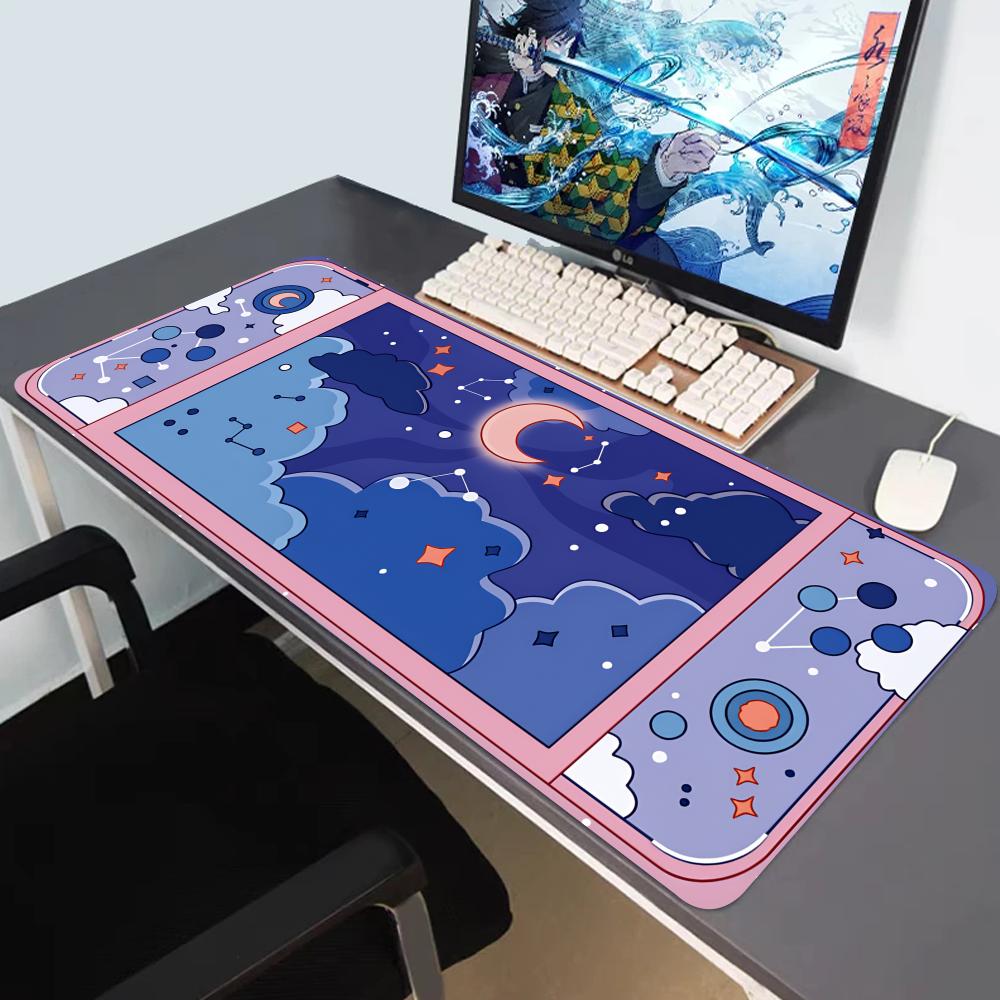 Desk Setup Art - HYBXAXC Tapis de bureau grand format