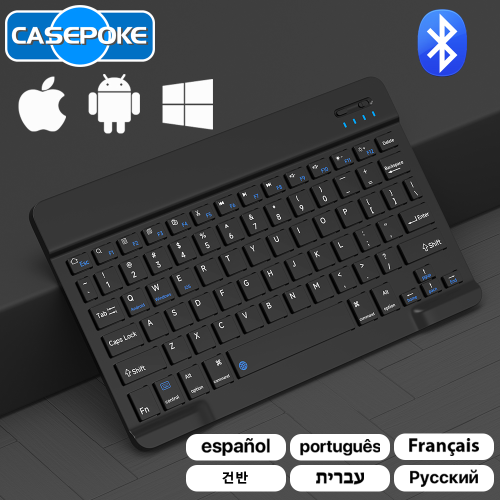 Desk Setup Keyboard - CASEPOKE pour iPad Xiaomi Samsung Huawei