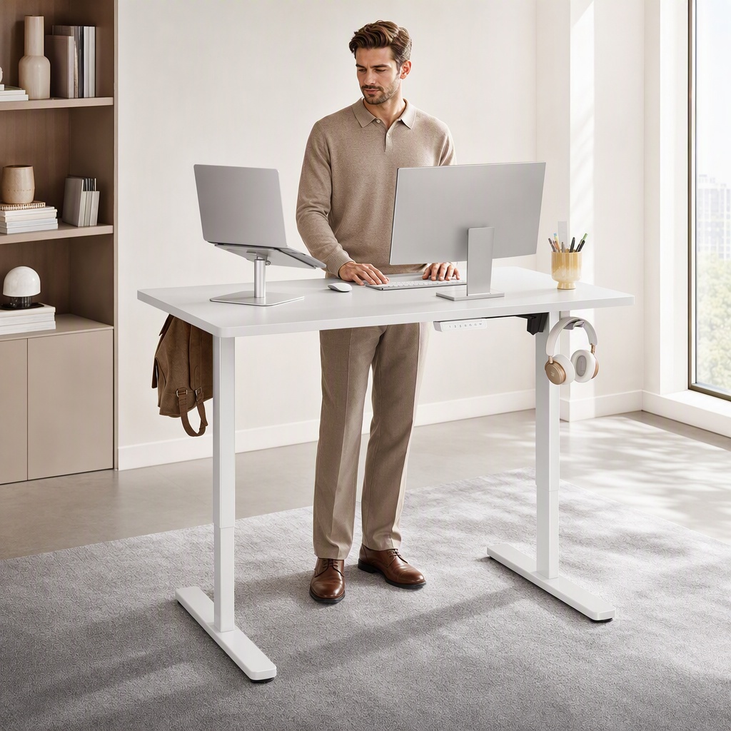 Bureau électrique réglable en  - Desk Setup Height avis et prix