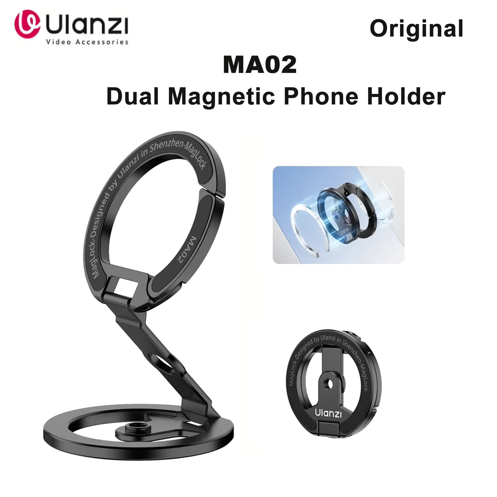 Support de téléphone magnétiqu - Dual Phone Holder avis et prix