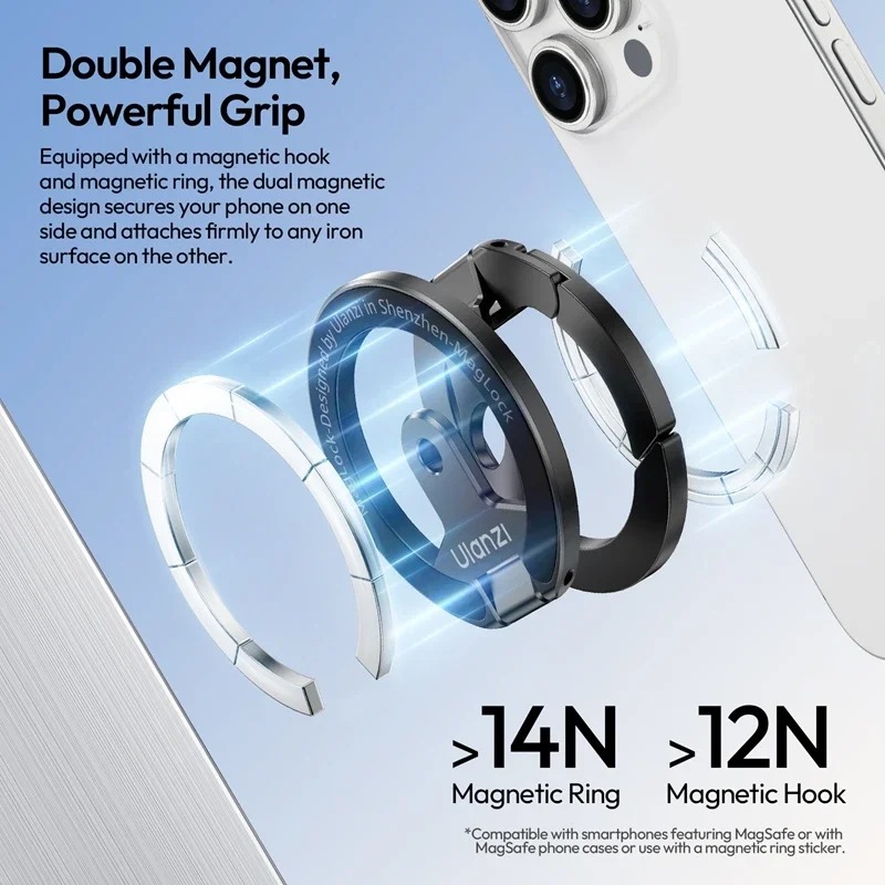 Support de téléphone magnétiqu - Dual Phone Holder avis et prix