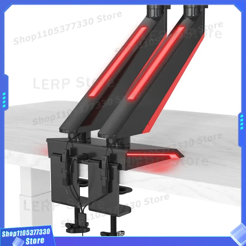 Support de bureau double écran - Dual Monitor Desk Setup avis et prix