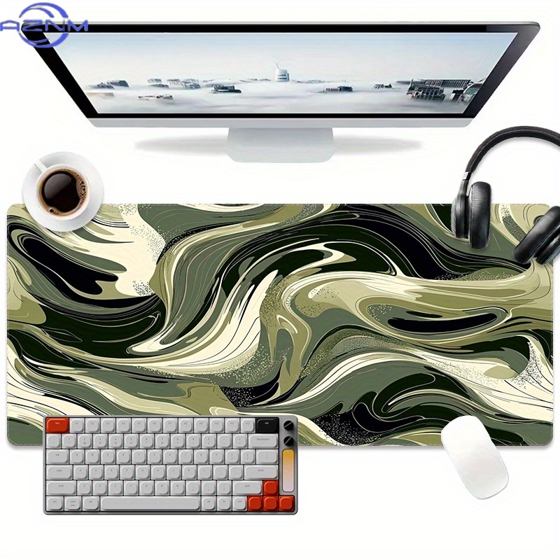 Tapis de souris de jeu extra l - Desk Setup Black And White avis et prix