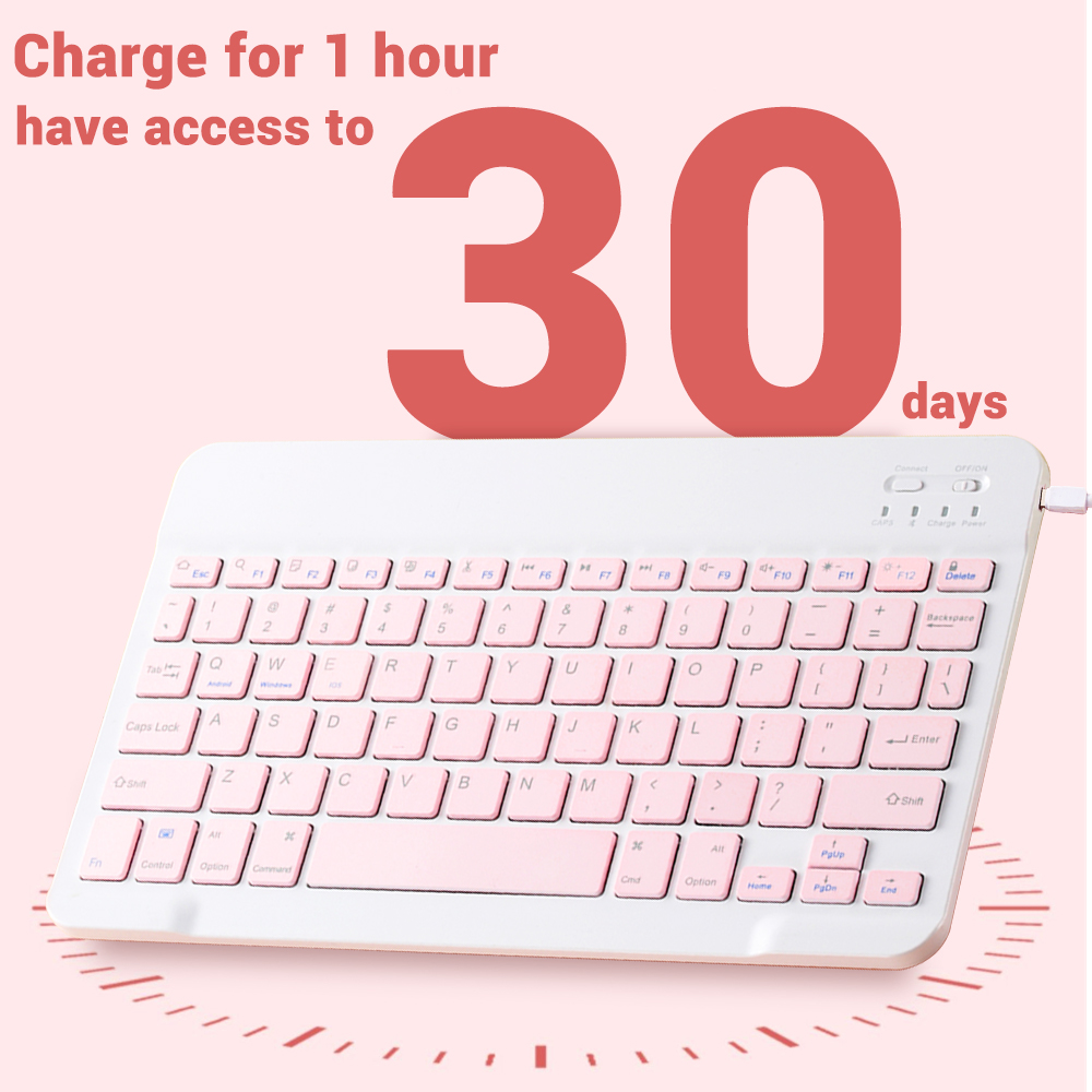 Mini clavier sans fil Bluetoot - Desk Setup Keyboard avis et prix