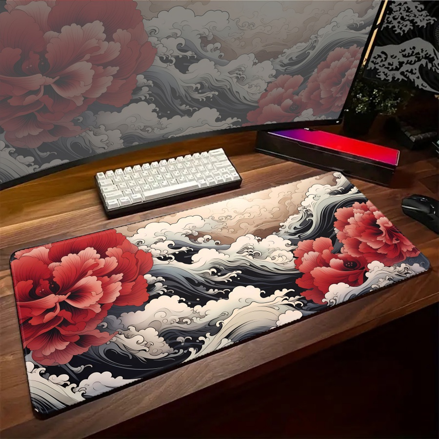 Grand tapis de souris Gaming A - Desk Setup Art avis et prix