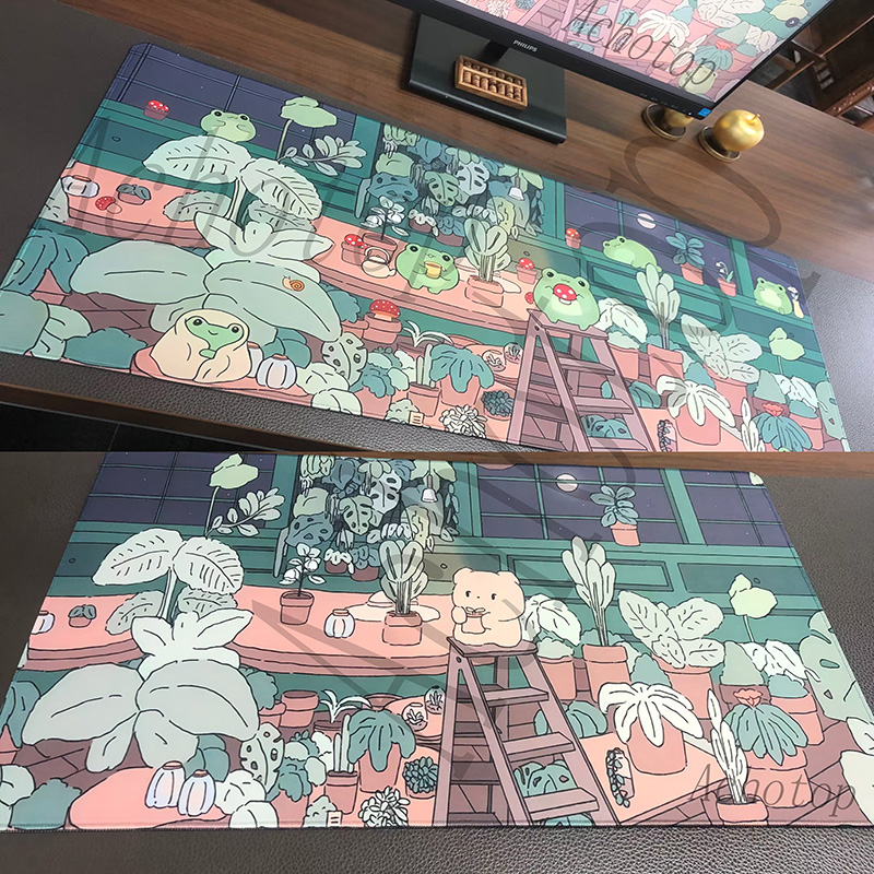 Grand tapis de souris Gaming A - Desk Setup Art avis et prix