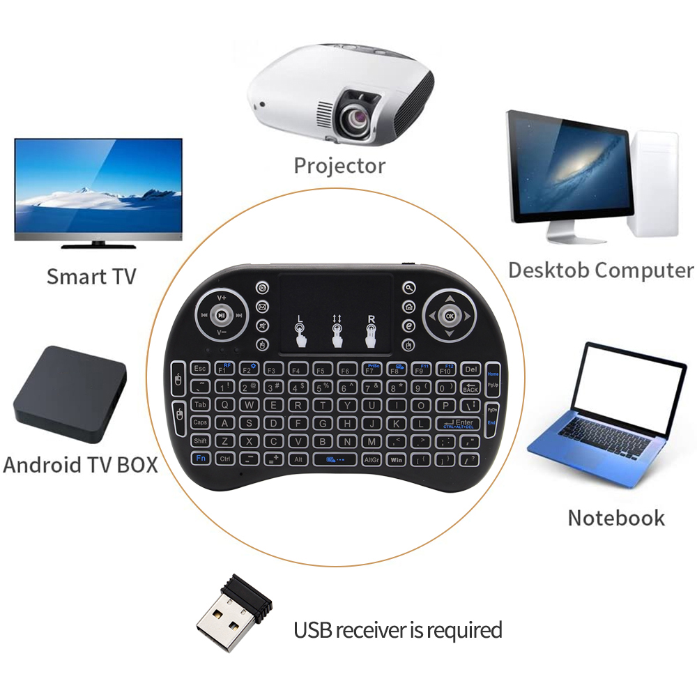 Mini clavier sans fil, rétro4. - Desk Setup Keyboard avis et prix