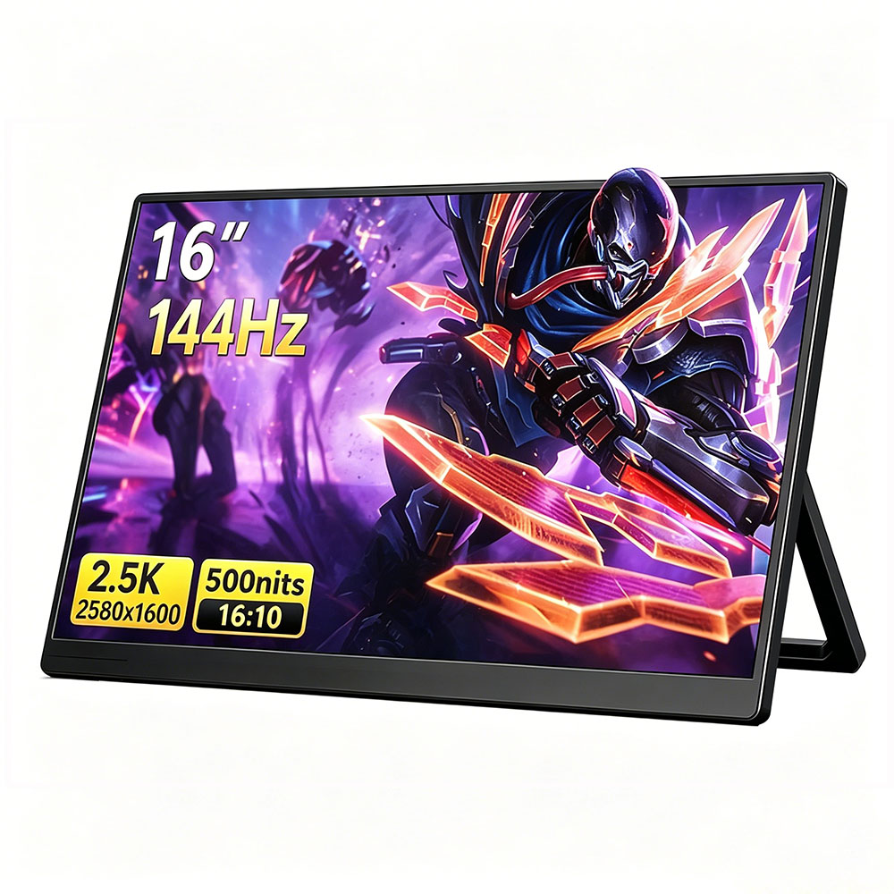 Moniteur de jeu MAFNKOU 16 pou - Dual Monitor Desk Setup avis et prix