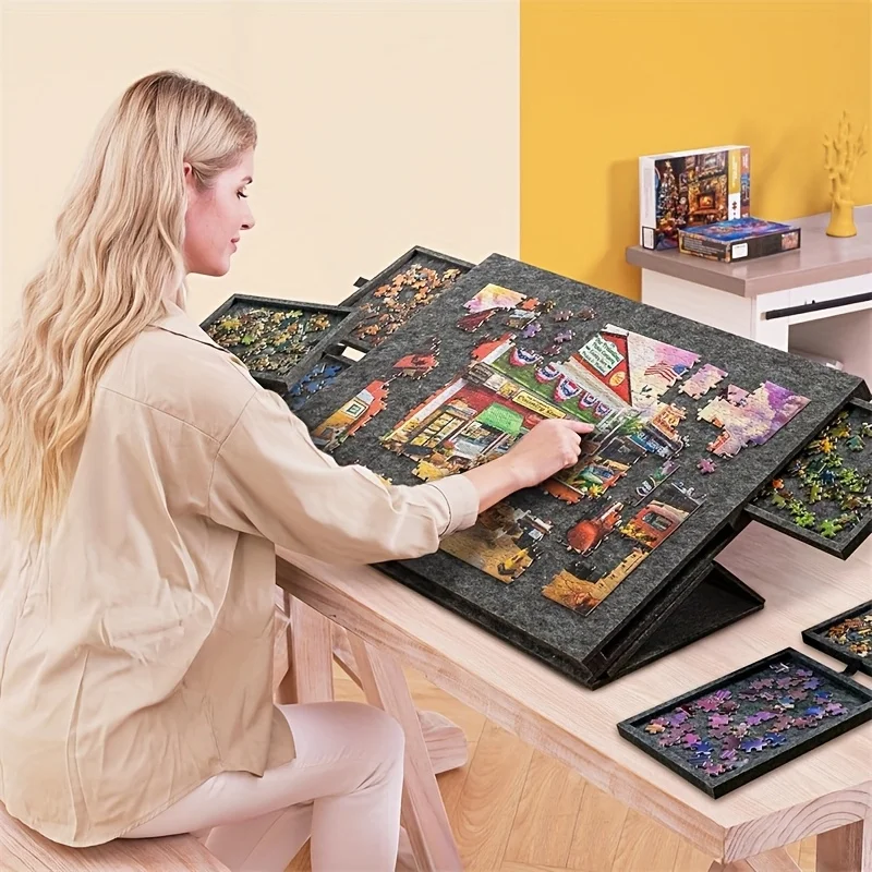 Table de puzzle à 6 tiroirs po - Desk Drawer Unit avis et prix