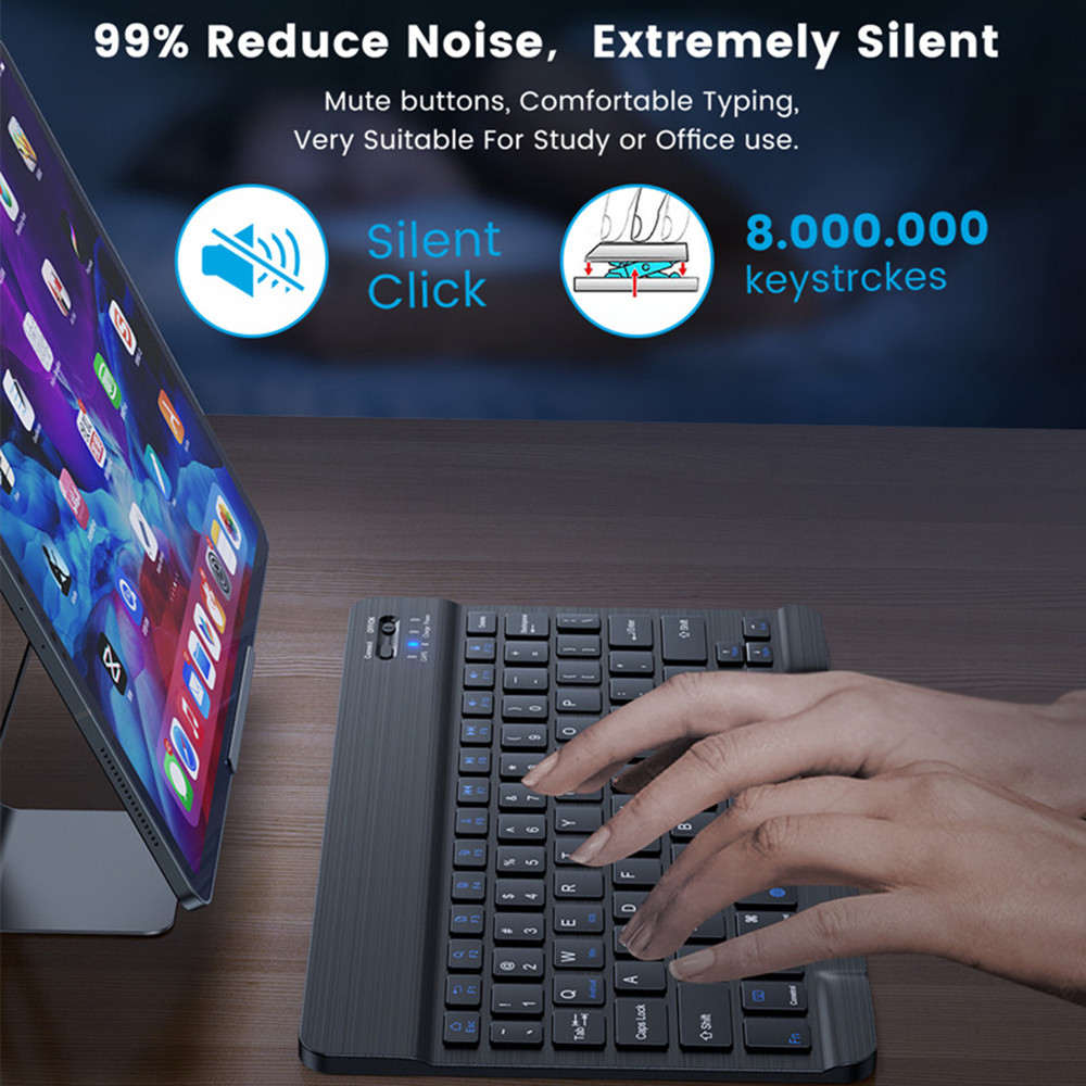 Mini clavier Bluetooth sans fi - Desk Setup Keyboard avis et prix