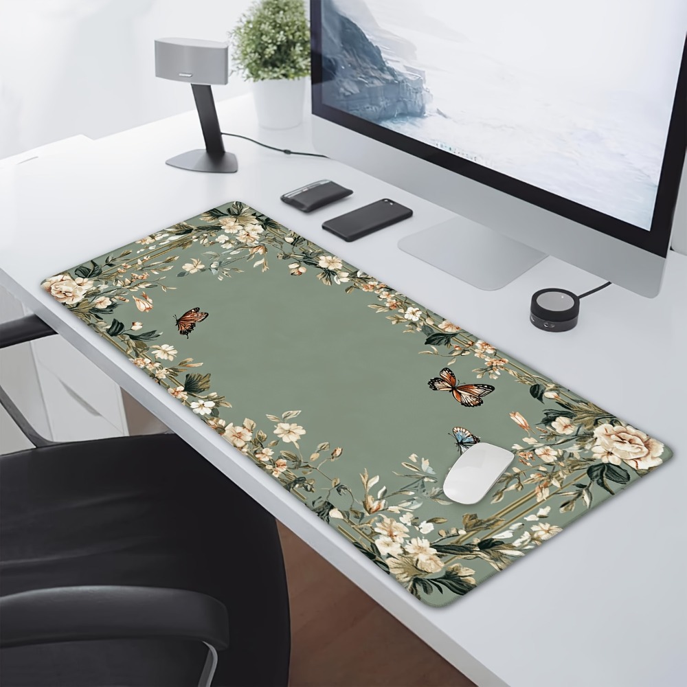 Tapis de table à motif papillo - Desk Setup Art avis et prix