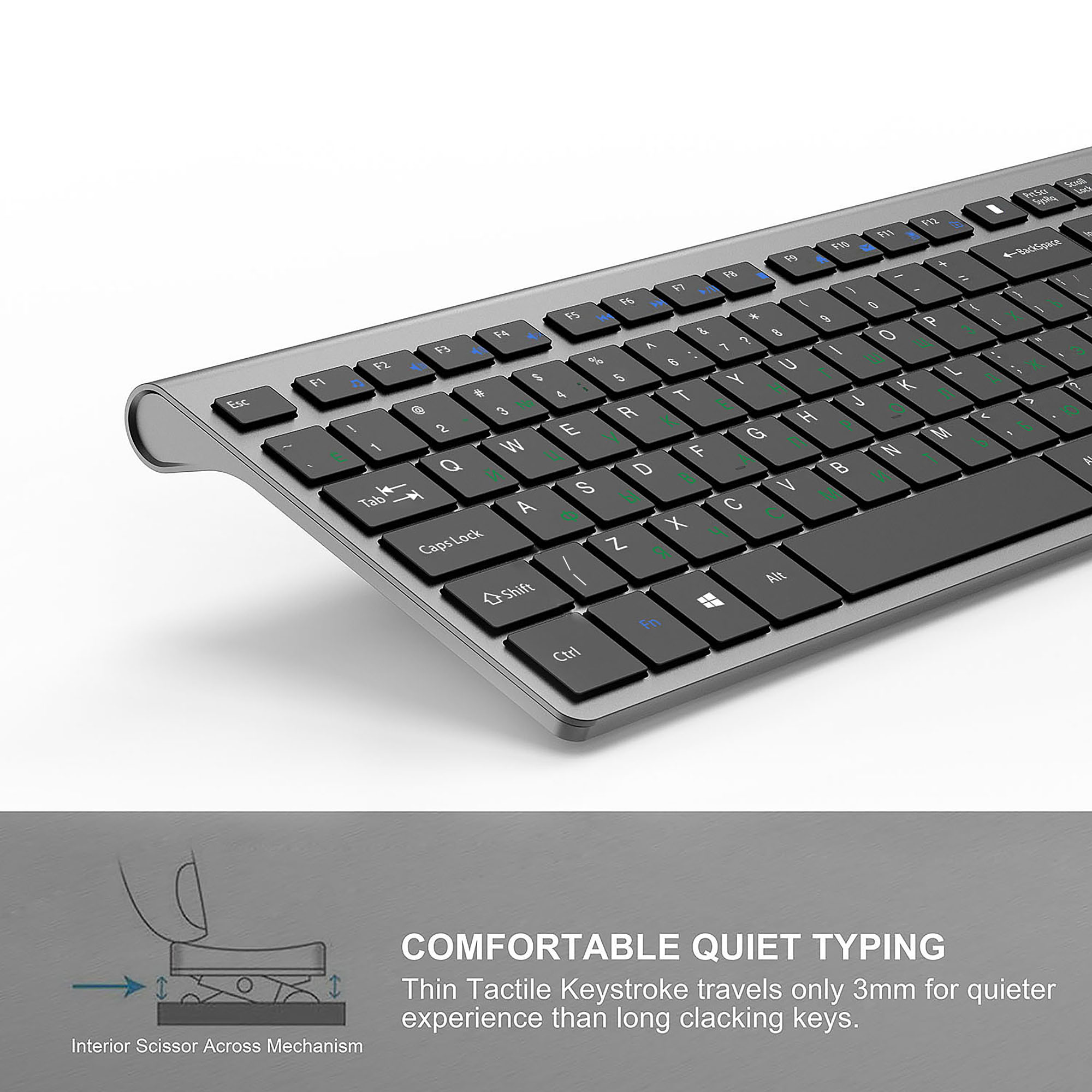 Ensemble clavier et souris san - Desk Setup Keyboard avis et prix