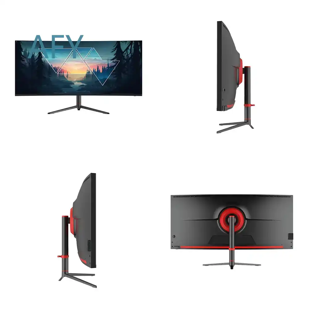 Moniteur de jeu incurvé Flashw - Dual Monitor Desk Setup avis et prix