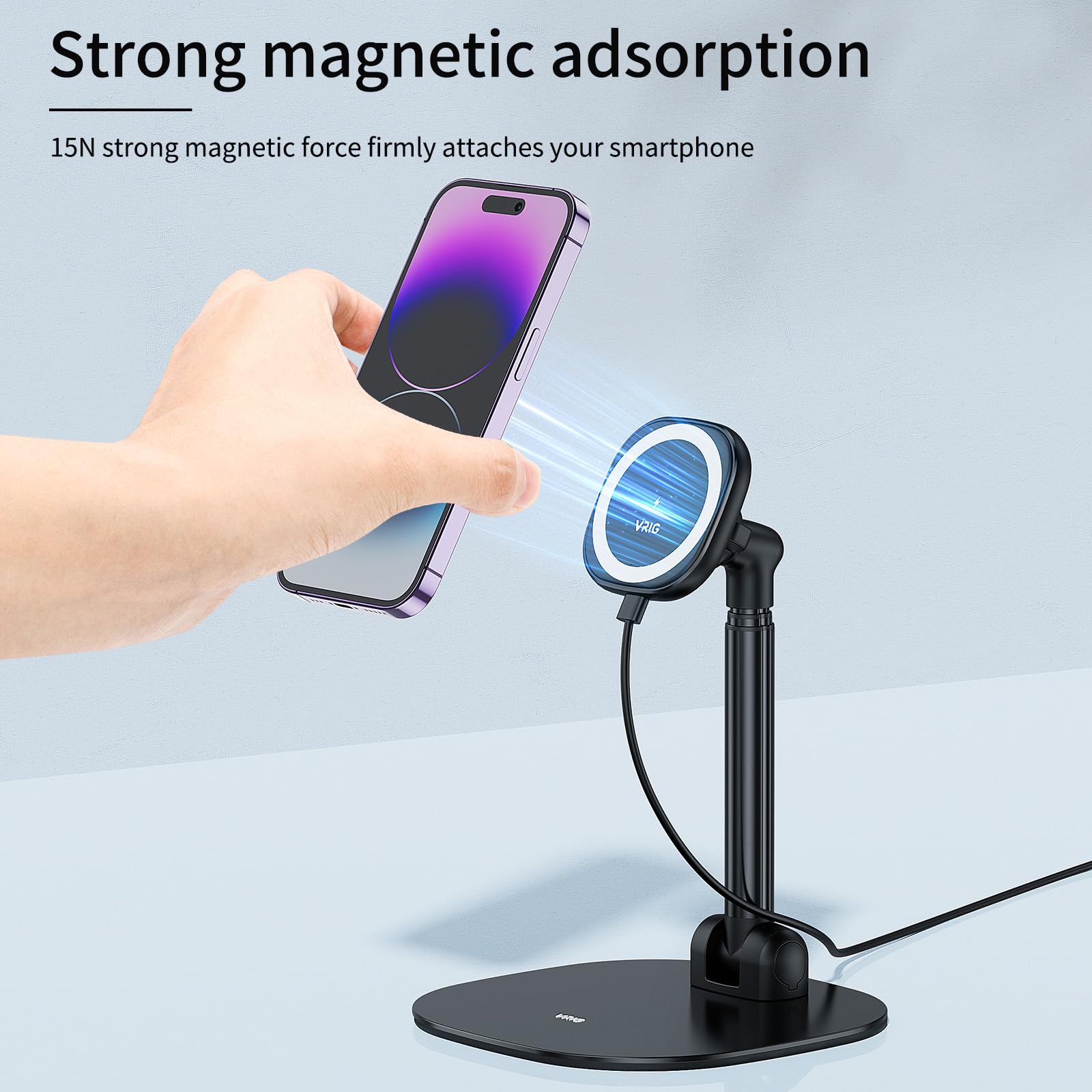 Support de téléphone magnétiqu - Desk Setup Apple avis et prix