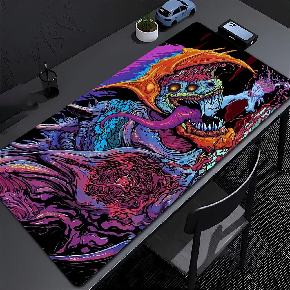 Tapis de bureau à motif de piv - Desk Setup Art avis et prix