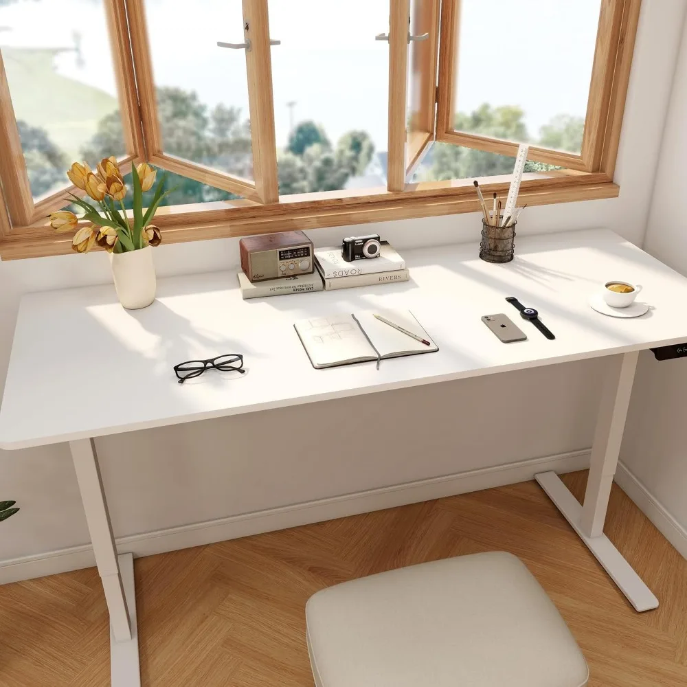 FLEXISPOT Bureau debout électr - Dual Monitor Desk Setup avis et prix