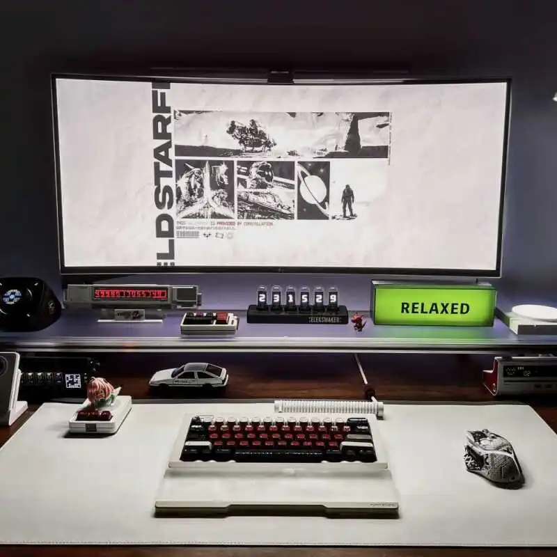 Support de moniteur en alumini - Desk Setup Height avis et prix
