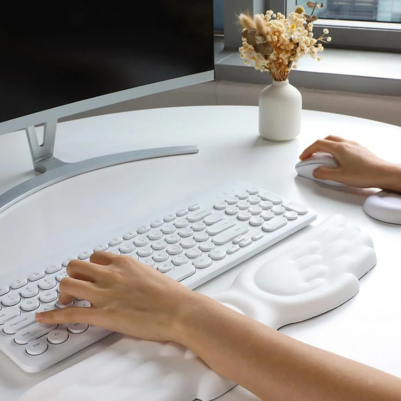 Clavier souris repose-poignet  - Desk Setup Keyboard avis et prix