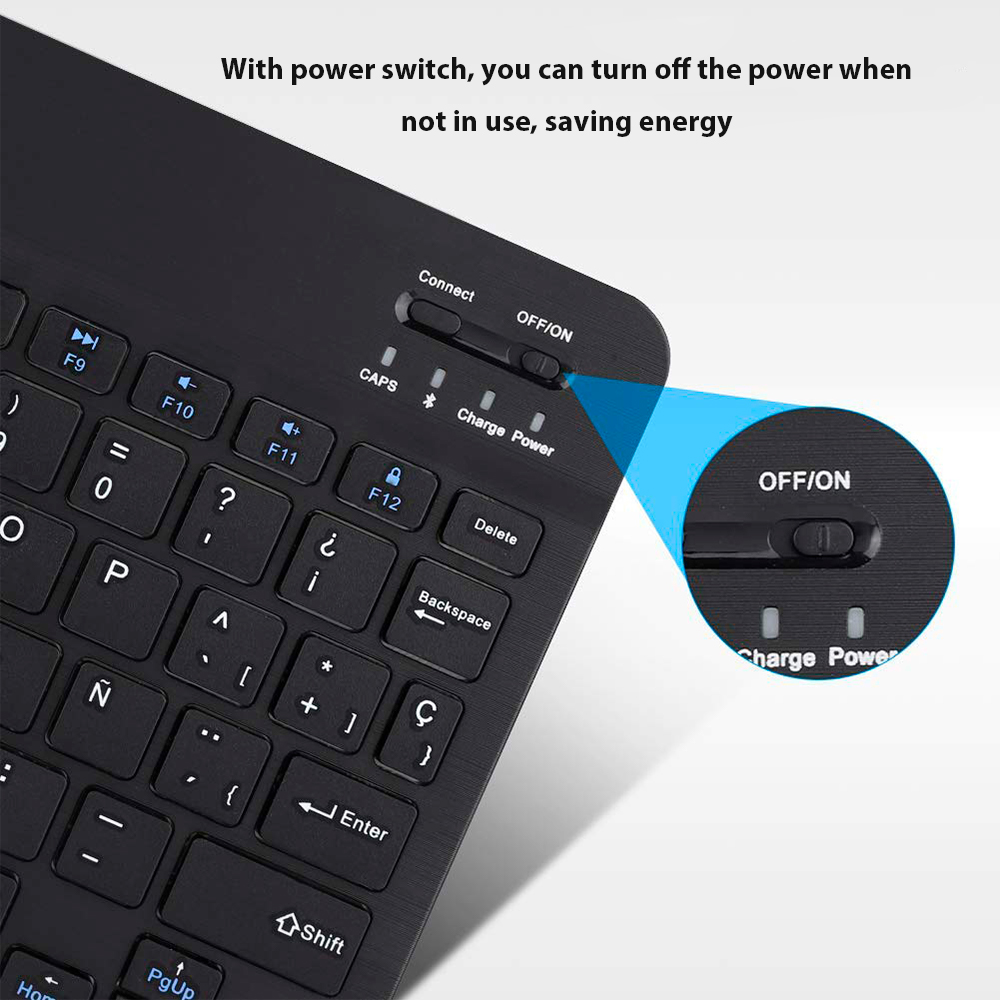 Clavier sans fil Bluetooth pou - Desk Setup Keyboard avis et prix