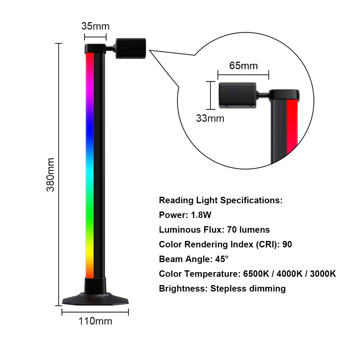 Barre lumineuse intelligente L - Desk Setup Art avis et prix