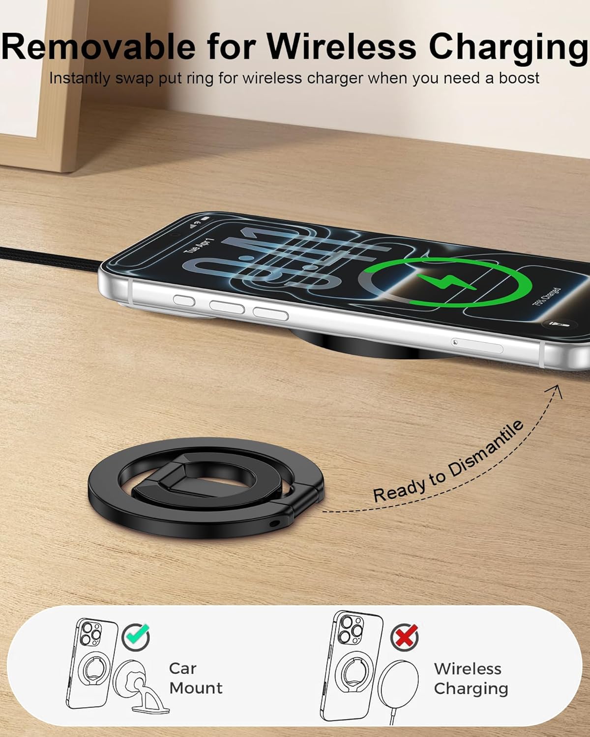 Support de téléphone magnétiqu - Dual Phone Holder avis et prix