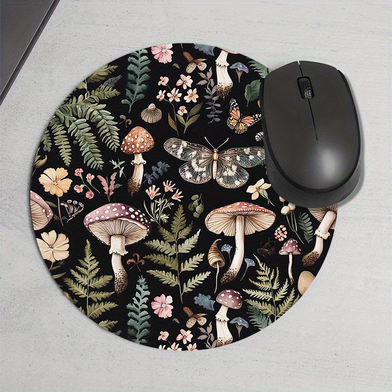 Tapis de souris rond en caoutc - Desk Setup Keyboard avis et prix